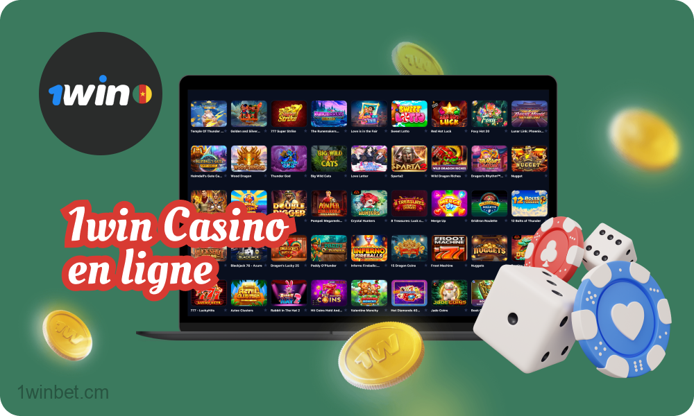 Une grande variété de jeux d'argent est disponible sur 1win, facilement accessible aux joueurs camerounais via le site web ou l'application mobile.