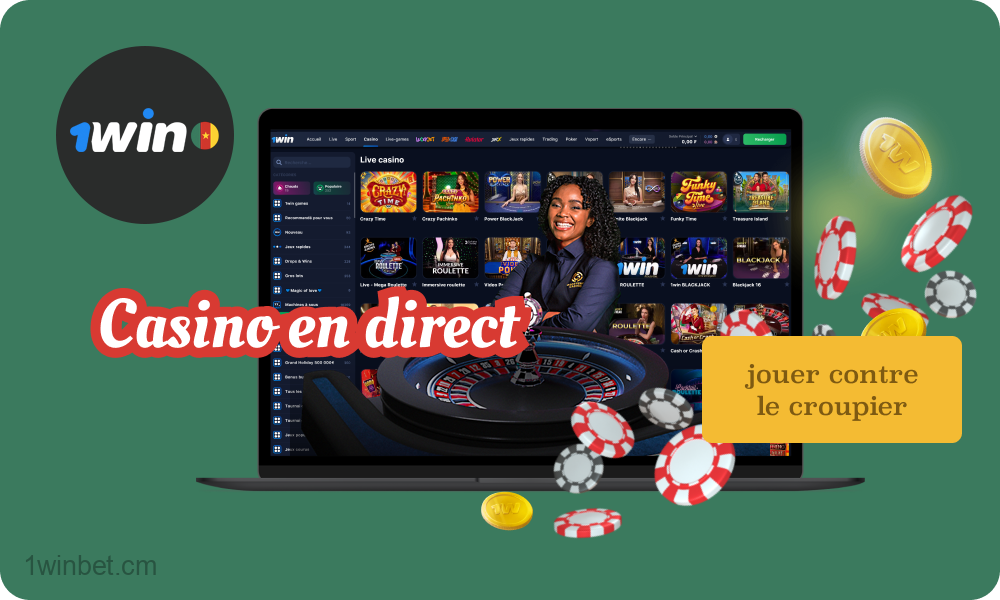Casino en ligne 1win : Destination privilégiée pour les joueurs camerounais.