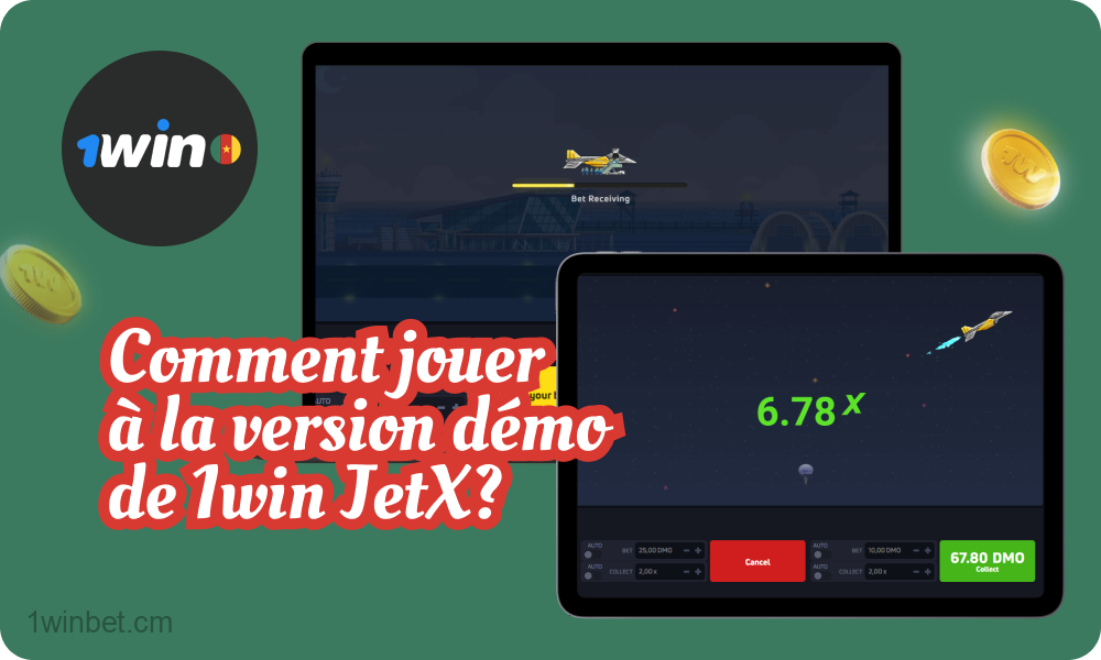 Vivez une expérience palpitante grâce à l'application 1win JetX, compatible avec tous les types d'appareils. Les joueurs camerounais peuvent télécharger 1win JetX pour jouer à leurs jeux préférés où qu'ils soient, tant qu'ils ont une connexion Internet. Suivez ces étapes pour télécharger et installer correctement :