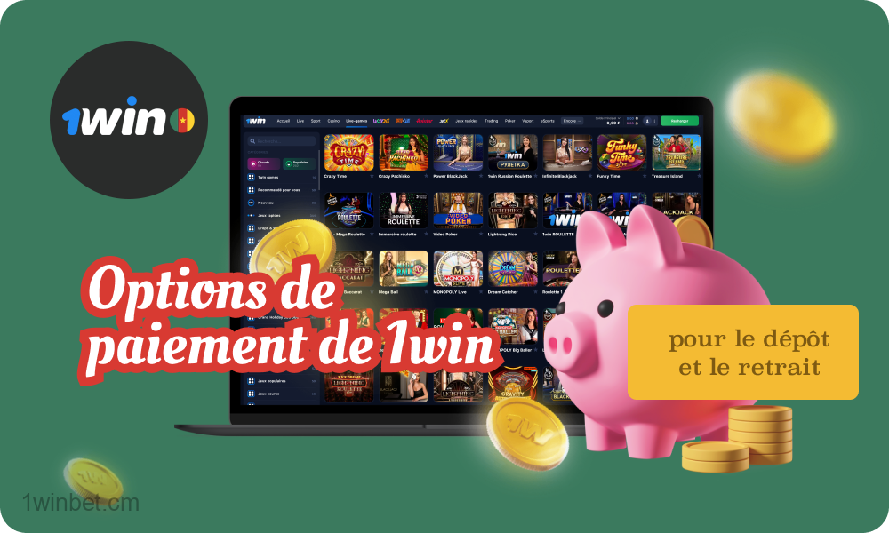 1win garantit des systèmes de paiement non seulement efficaces, mais aussi sécurisés pour tous vos dépôts et retraits.