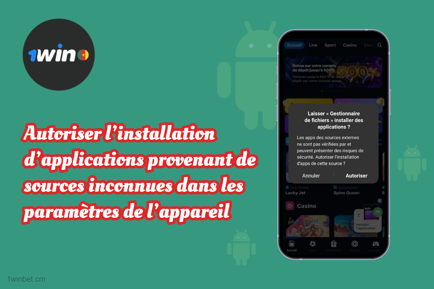 Les utilisateurs camerounais doivent accéder à la version mobile du site 1win en utilisant un navigateur adéquat.
