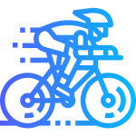 Icône de cyclisme